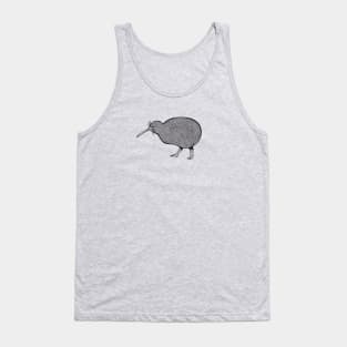 Kiwi Bird - hand drawn animal design for bird lovers Tank Top